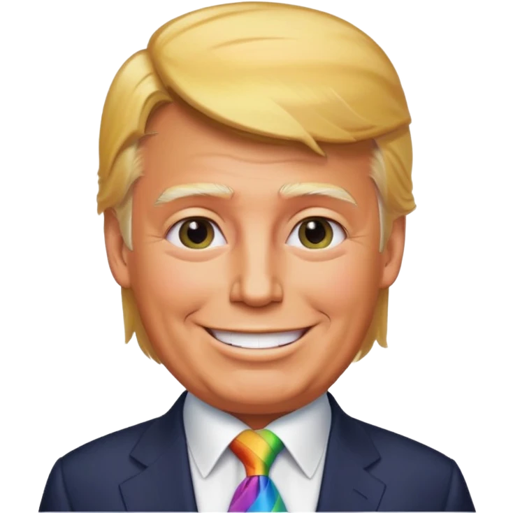 Trump gay emoji