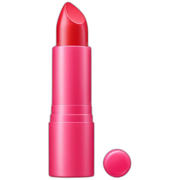 Lip stick and glue stick emoji