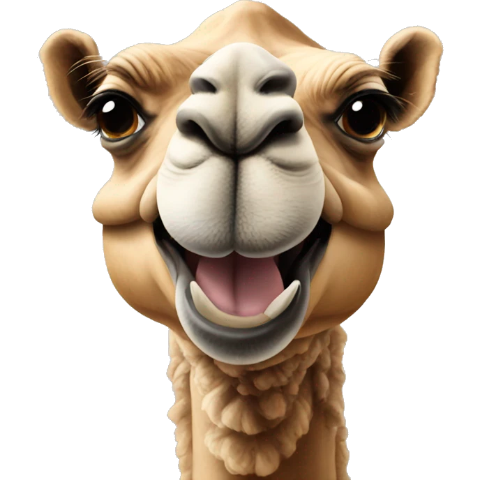 Camel hapy emoji
