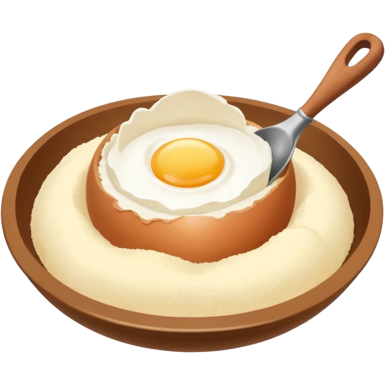 baking ingredients before preparation emoji