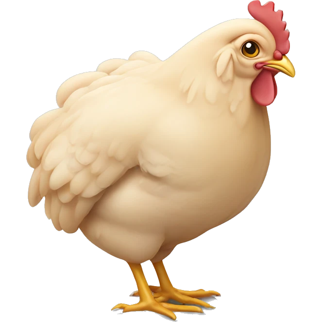 Uncooked chicken  emoji