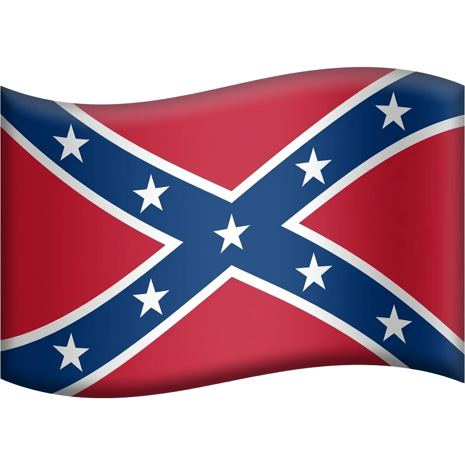 Drapeau confédéré emoji