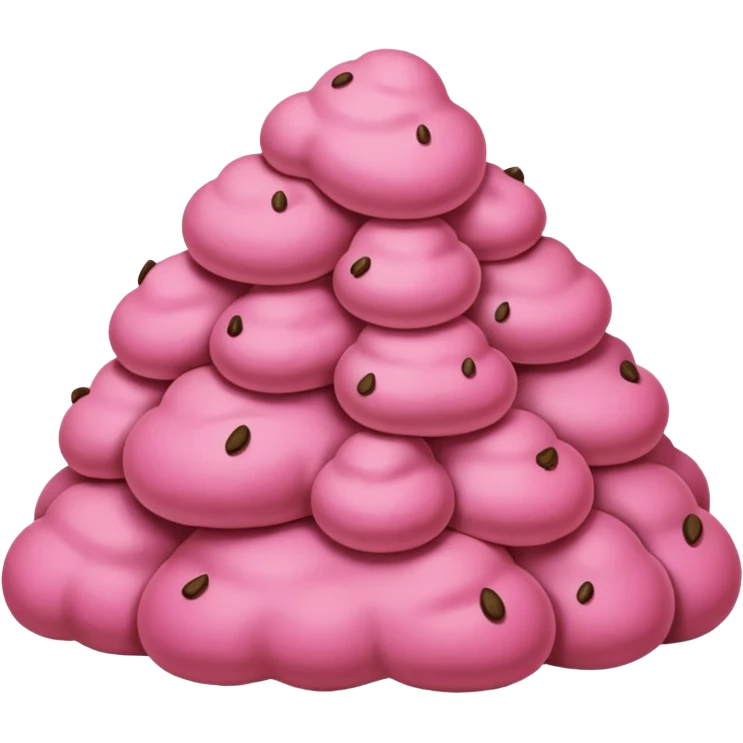 Caca 💩 rose emoji