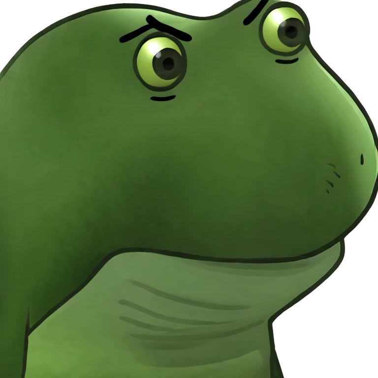 Straight face side eye emoji
