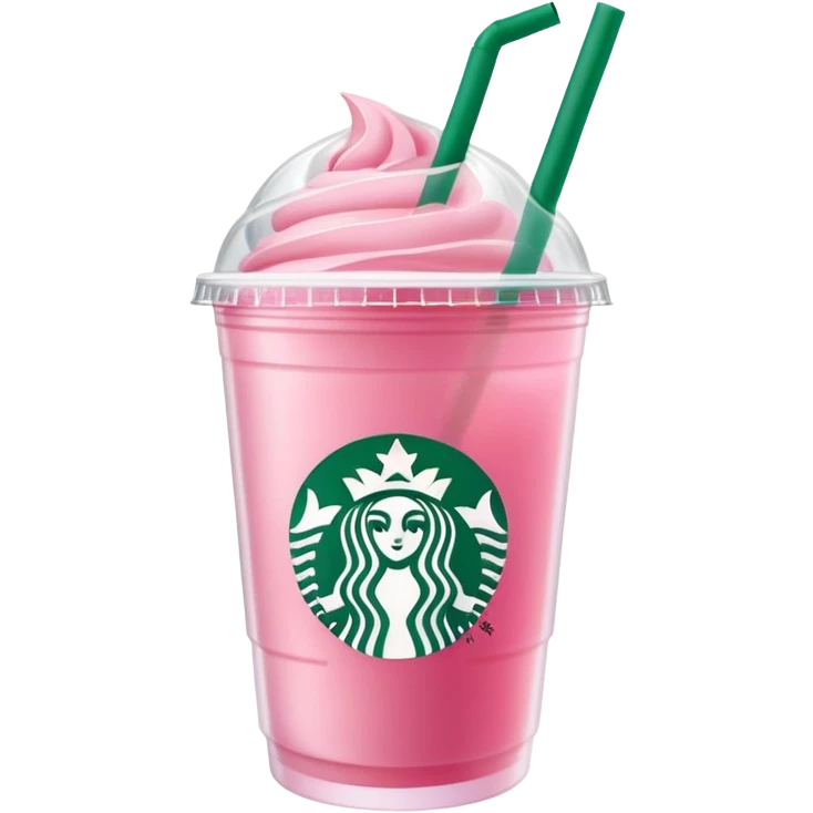Starbucks pink drink  emoji