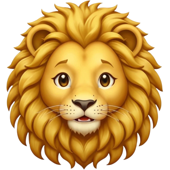 León enamorado😍 emoji