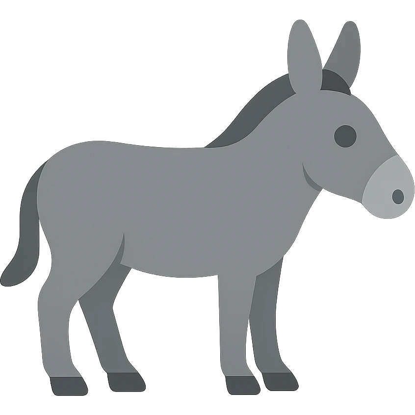 Donkey emoji