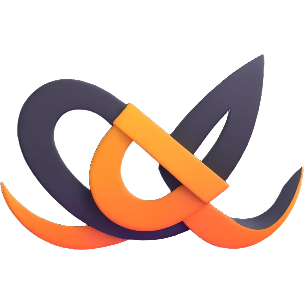 abstract corporate logo emoji