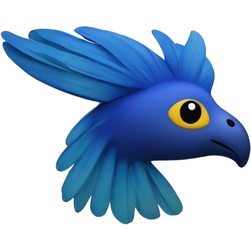 navi blue bills emoji