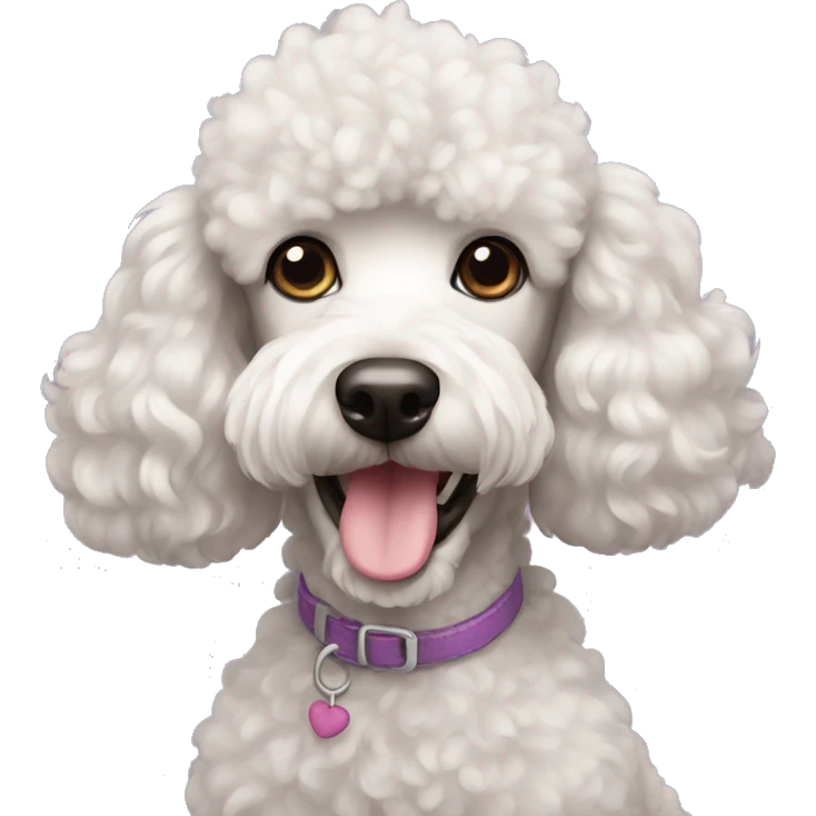 Poodle emoji