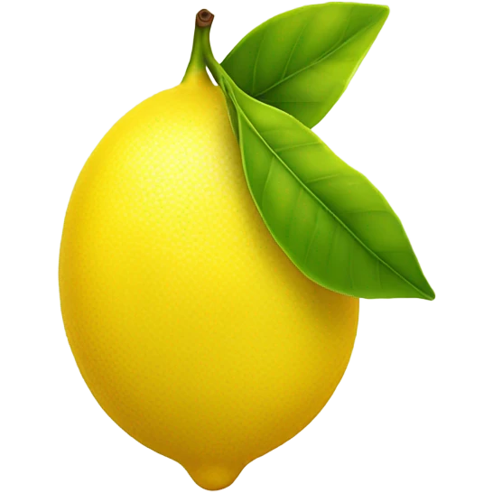 lemon emoji