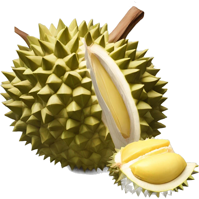Durian fruit emoji
