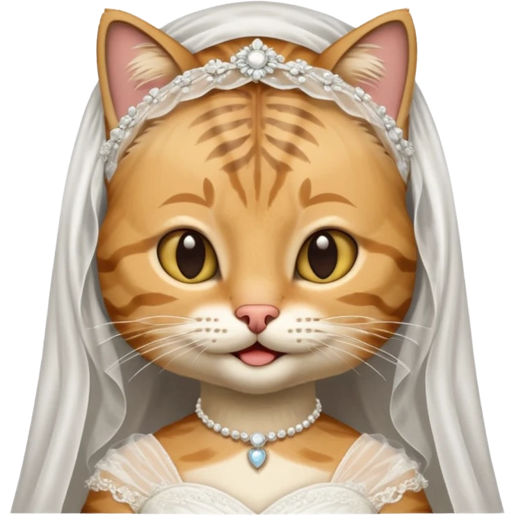 tabby cat brides emoji