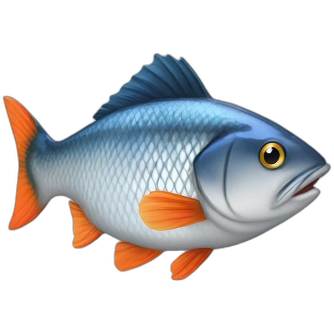 Poisson qui pète  emoji
