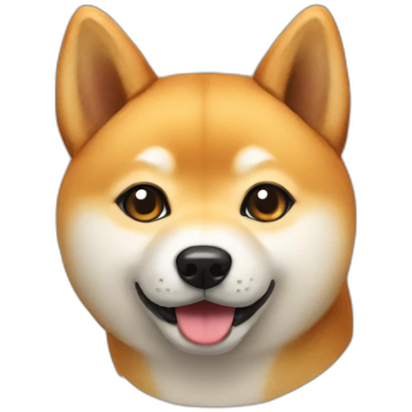 cute shiba inu emoji