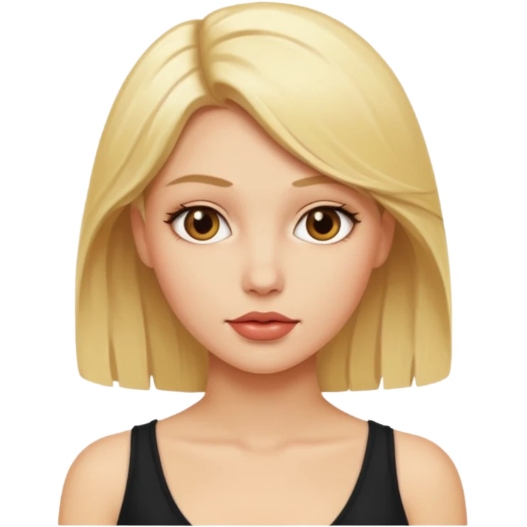 Blonde sex emoji