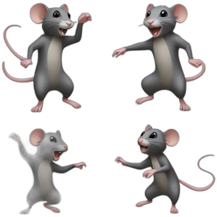 blind rats dancing emoji