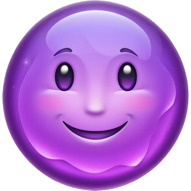 purple magical stone emoji