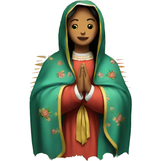 Our lady of Guadalupe  emoji
