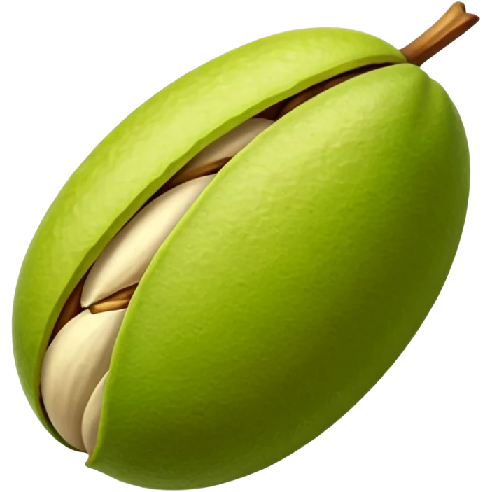 raw pistachio emoji