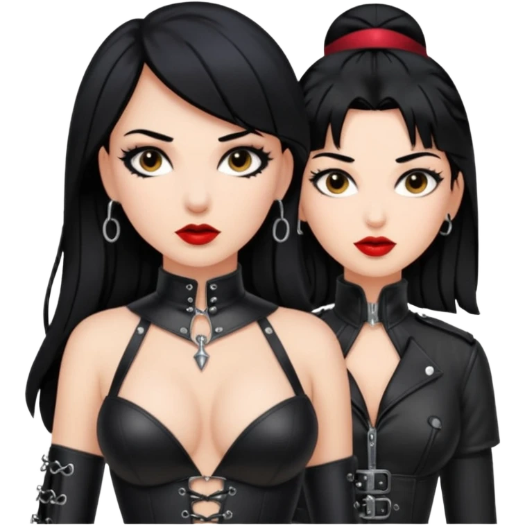 Mistress pegging submissive emoji