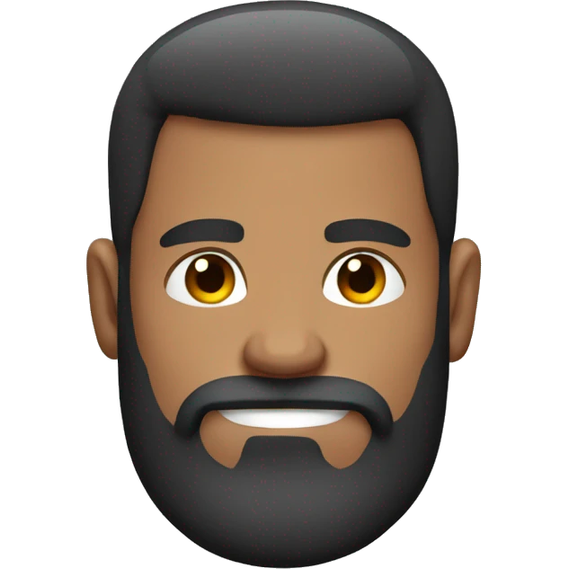 bearded muscular guy emoji