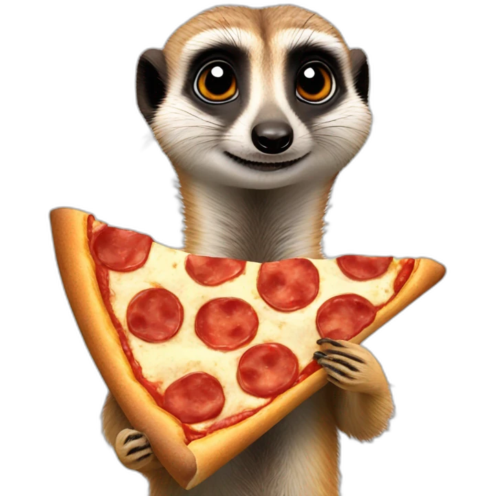 meerkat-eating-pizza emoji