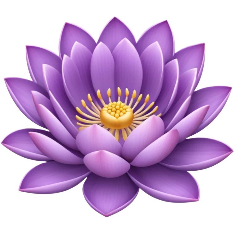 Lavender nder lotus emoji