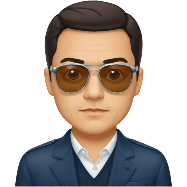 Pedro Sánchez with sunglasses, classic Telegram sticker emoji