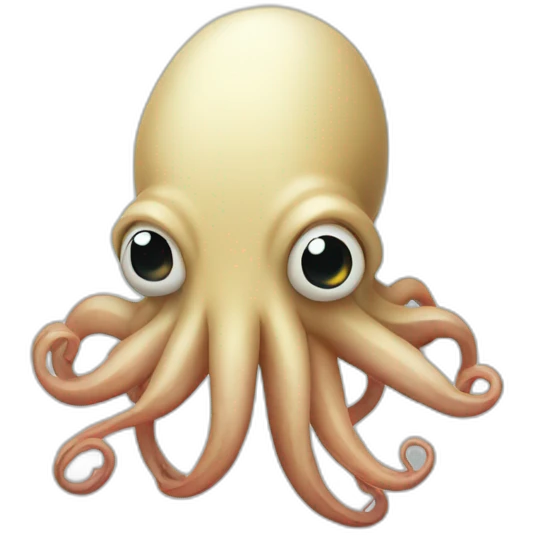 shrugging squid emoji