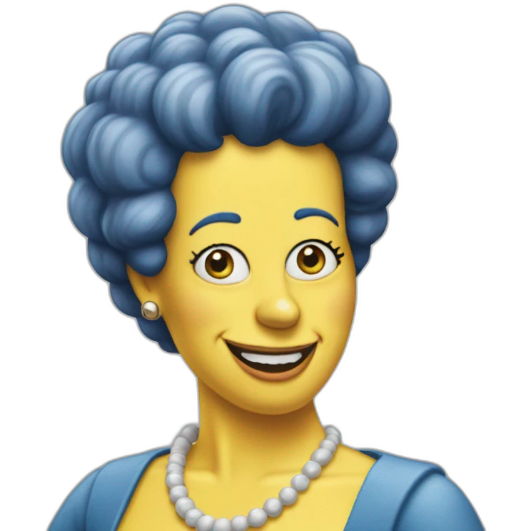 marge simpson emoji