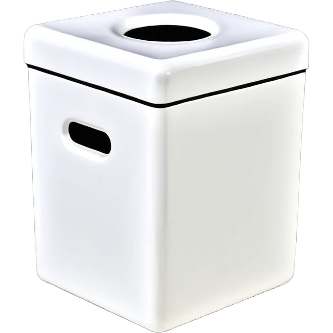 Белый Бумбокс с неоновыми колонками emoji