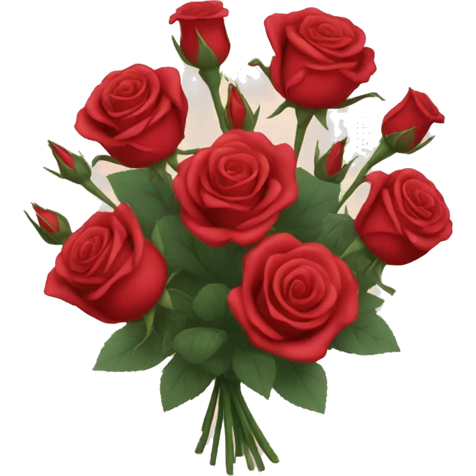 Bouquet of roses emoji