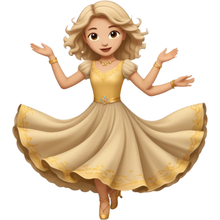 Girl dance emoji
