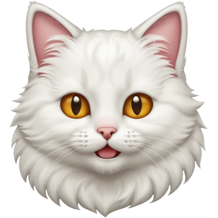 Cat with jawline mewing emoji