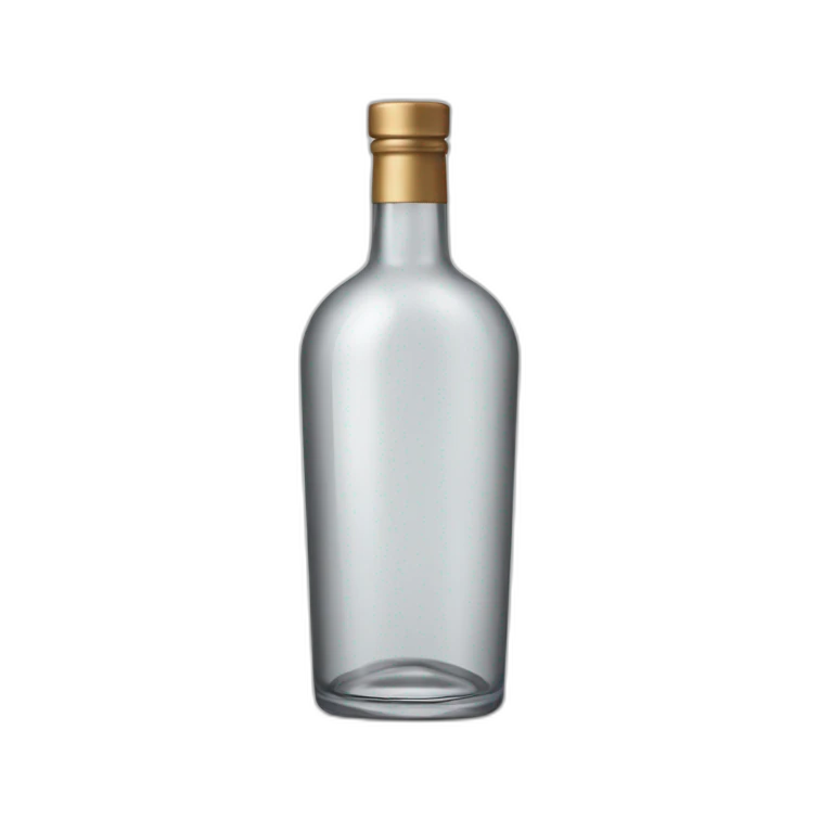 Une bouteille de Vodka emoji