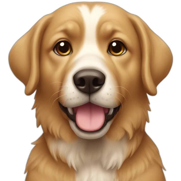 Chat se bat avec chien emoji