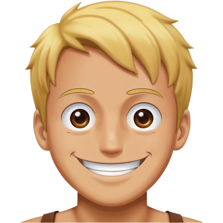 Marco from One Piece smiles emoji