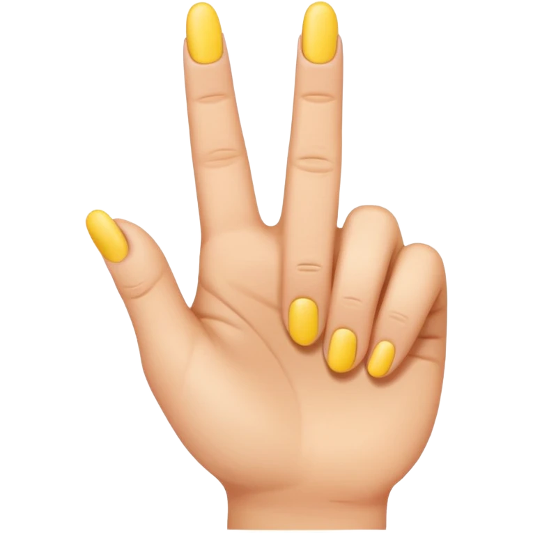2 in the pink 1 in the stink yellow hand emoji emoji