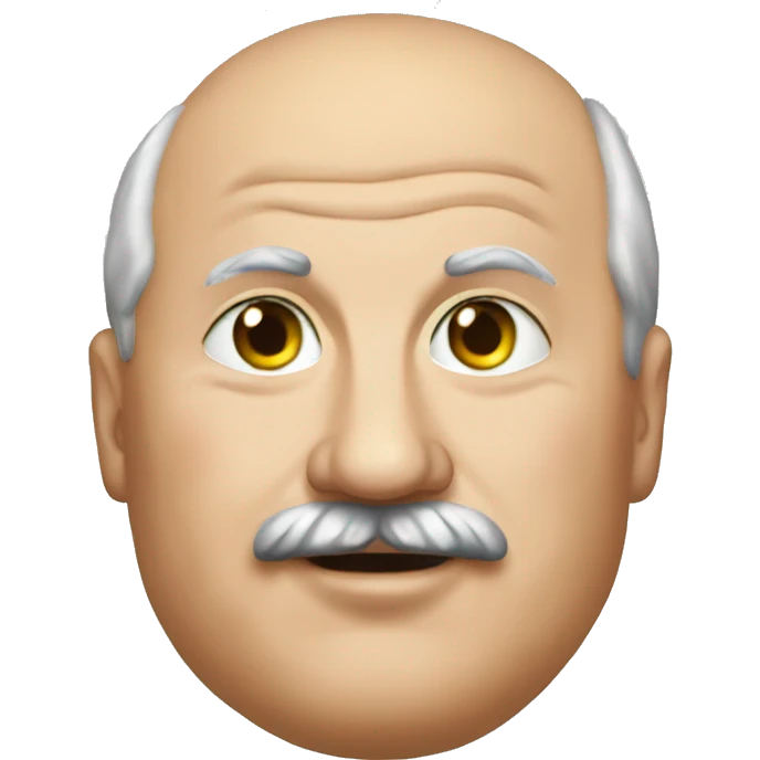 Lukashenko with potato emoji
