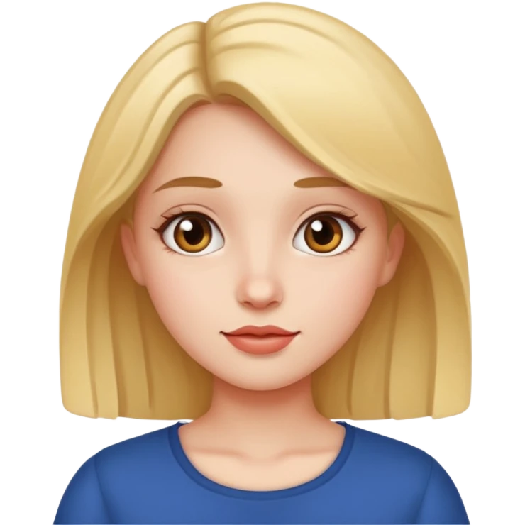 Face clen girl selfie emoji