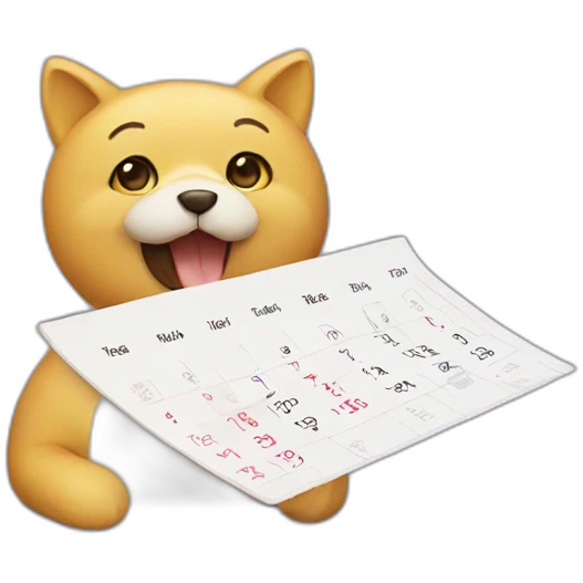 calendar 9 emoji