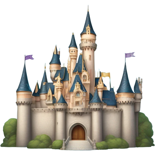 Disney castle emoji
