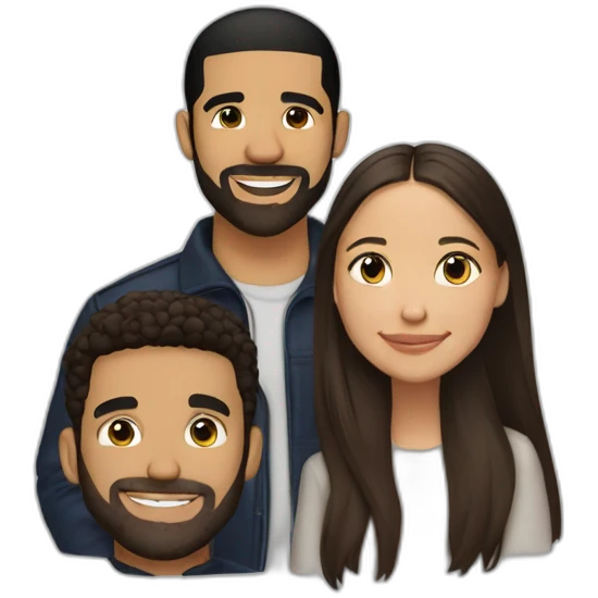 Drake and olivia rodrigo emoji
