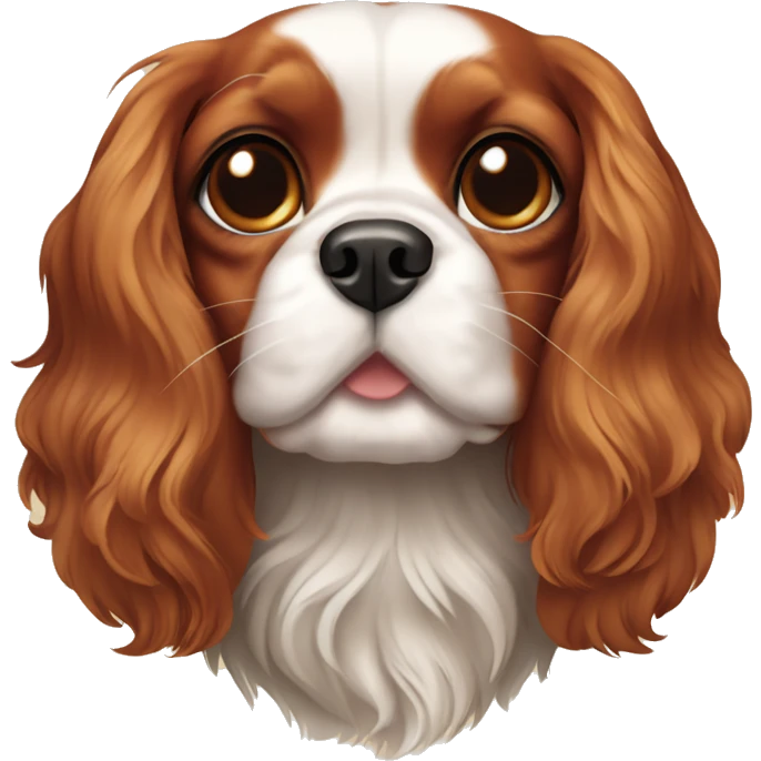 Cavalier King charles spaniel dog  emoji