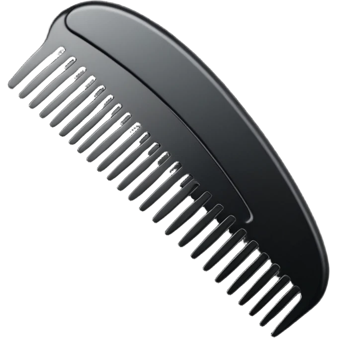 hair comb emoji