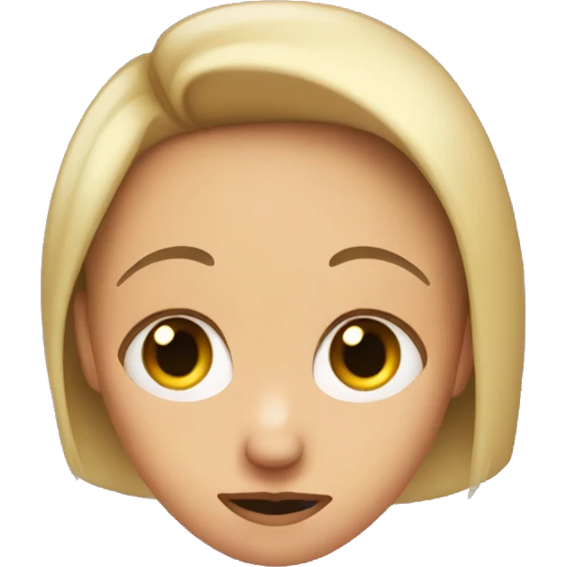 girl making side eye and close her one eye with hand emoji