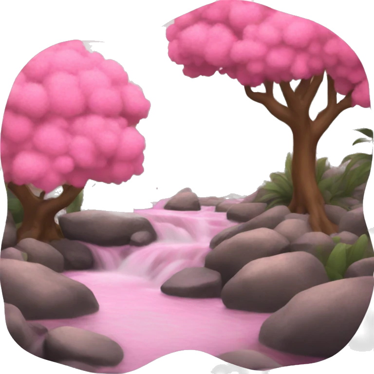 pink brook  emoji