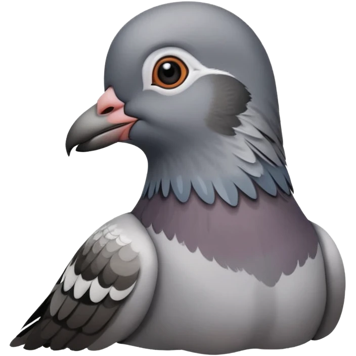 Pigeon + crumb trail, Street Wildlife. emoji