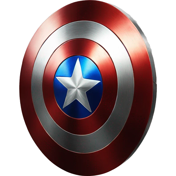 Captain America shield emoji
